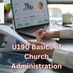 U190 Basics of Church Administration