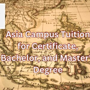 Asia Campus Scholarship Tuition Priced